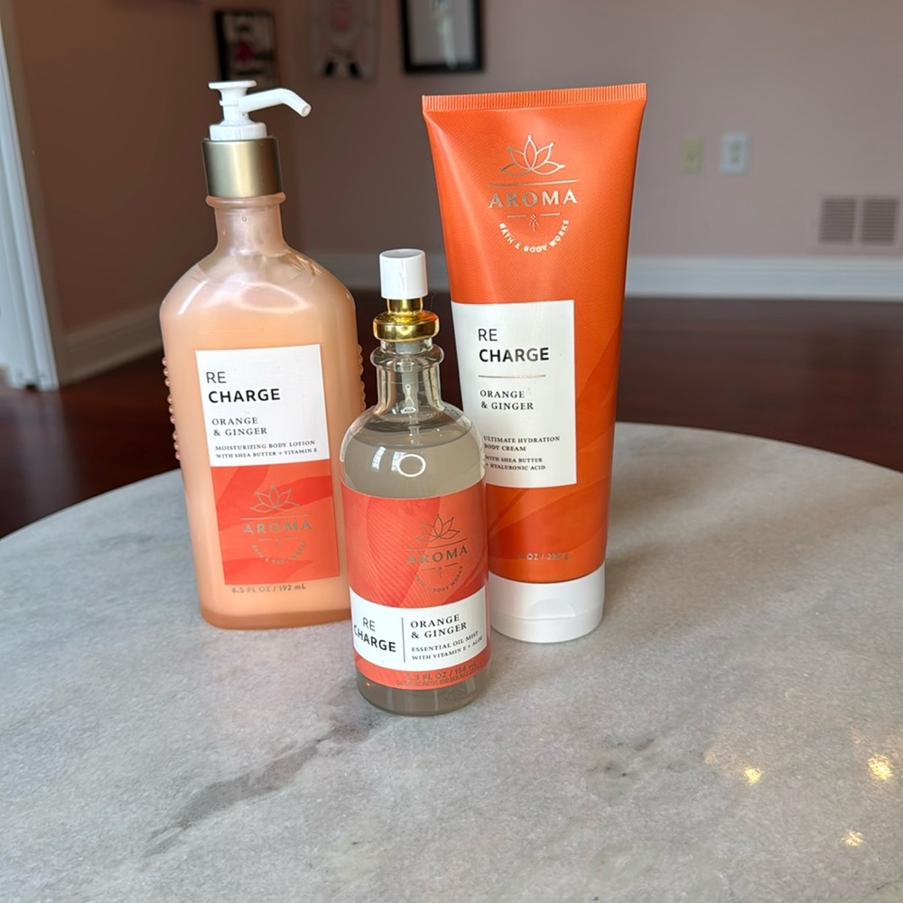 bath and body works re charge set